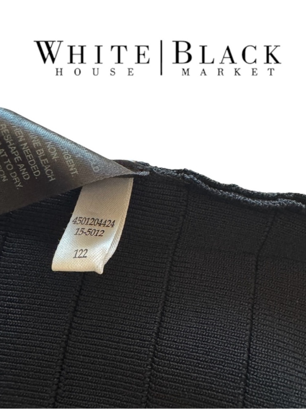 White House Black Market V-Neck Corset-Style Bandage Tank Top - Picture 6 of 7